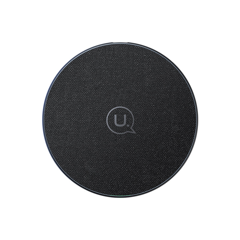 USAMS US-CD223 15W Ultra Slim Wireless Charger Aluminum Alloy Desktop Wireless Charging Pad USAMS US-CD223 15W Ultra Slim Wireless Charger Aluminum Alloy Desktop Wireless Charging Pad